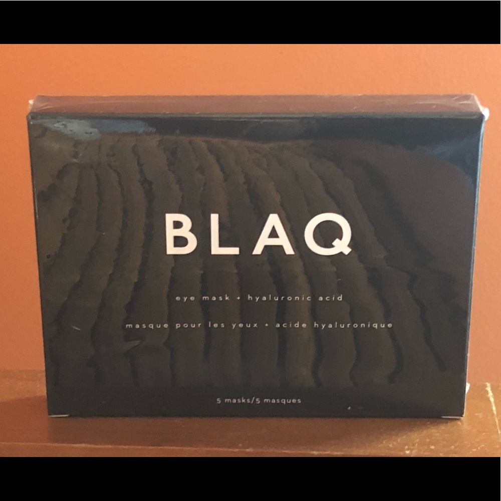 New BLAQ Hyaluronic Acid Eye Mask